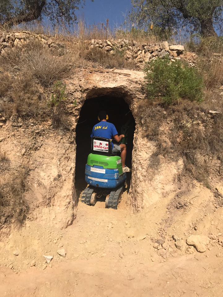 cueva en viñedo de bonastre
