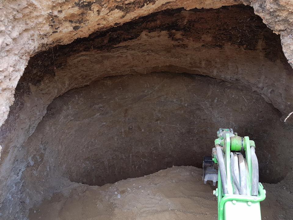 cueva en viñedo de bonastre