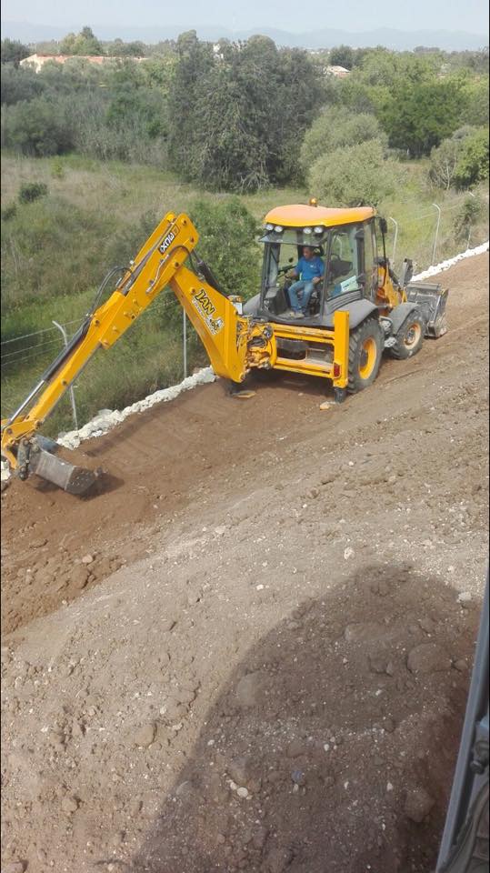 talud en vertedero