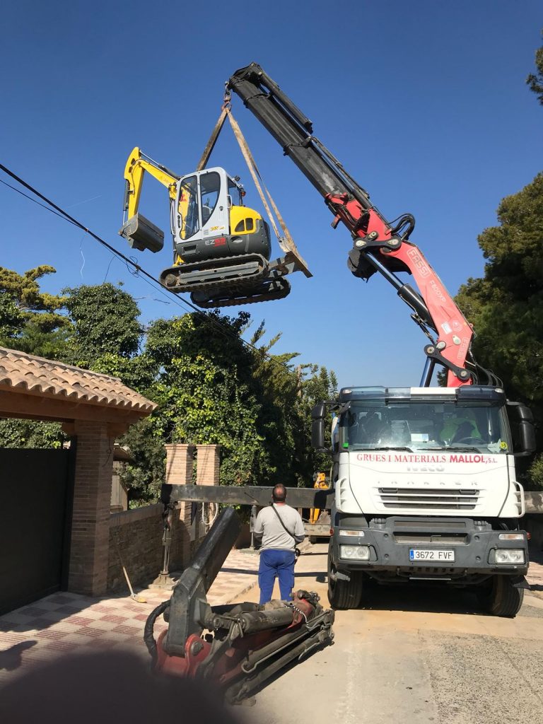 trabajos en casa de lujo